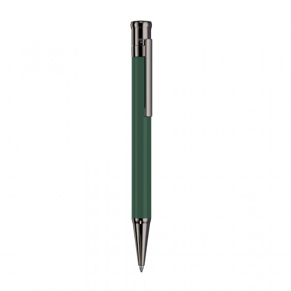 Kugelschreiber Salbei-grün lackiert und ruthenium beschichtet von Otto Hutt