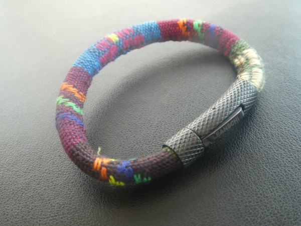 BRRL-1118 | MC ROPE Wristband multicolors (LADIES' size)