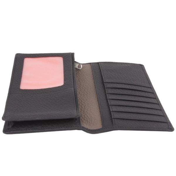 Long credit-cards holder for cheques, coins and ID