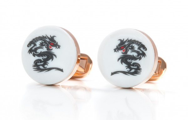CUFFLINKS &quot;The KISS of the DRAGON&quot; (lim. edition 88pcs)